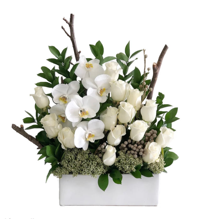 Grand Orchid Sympathy Arrangement